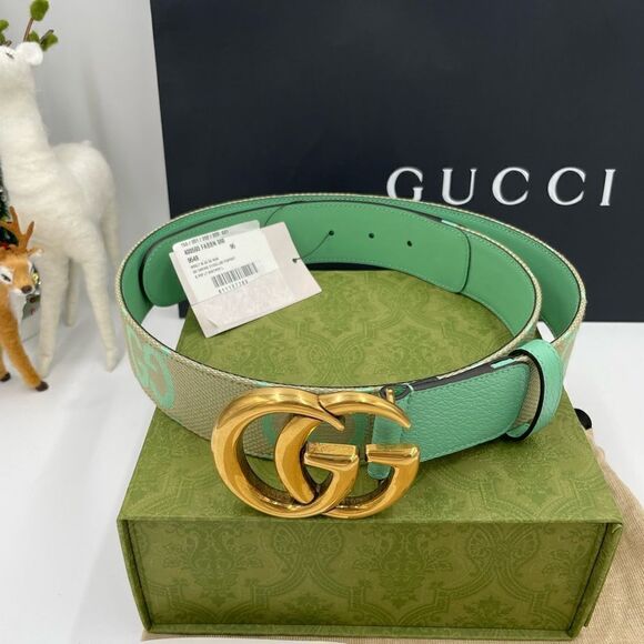 Gucci Accessories - Women’s Gucci GG Supreme, Marmont, leather belt 95 cm/38 inches made in Italy